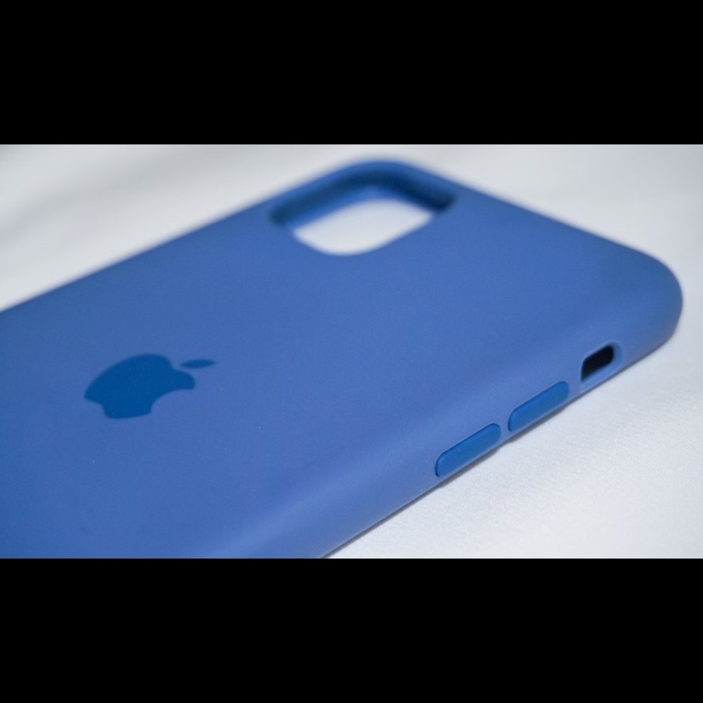 Apple Silicone Case, iPhone 11 Pro Max - Linen Blue
